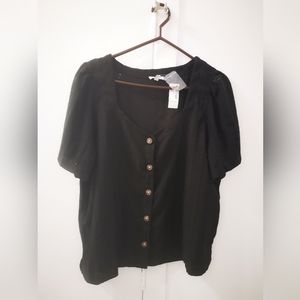 Reitmans embroidered details top